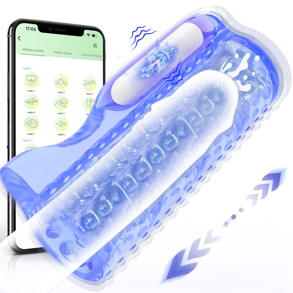 Ophelia APP Controlled Vibrating Stroker